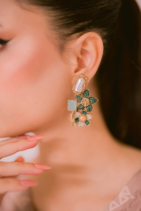Mystic bloom earrings