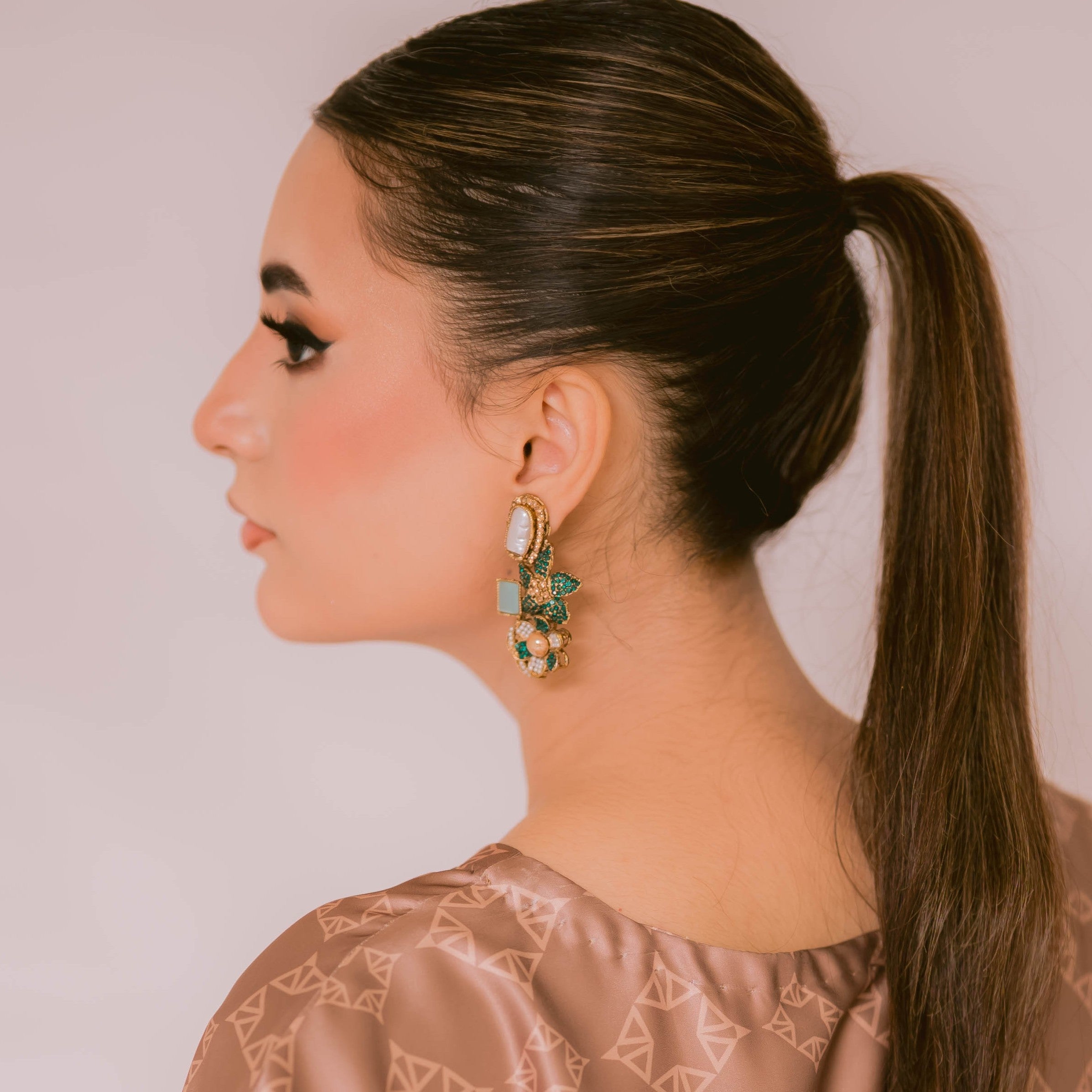 Mystic bloom earrings