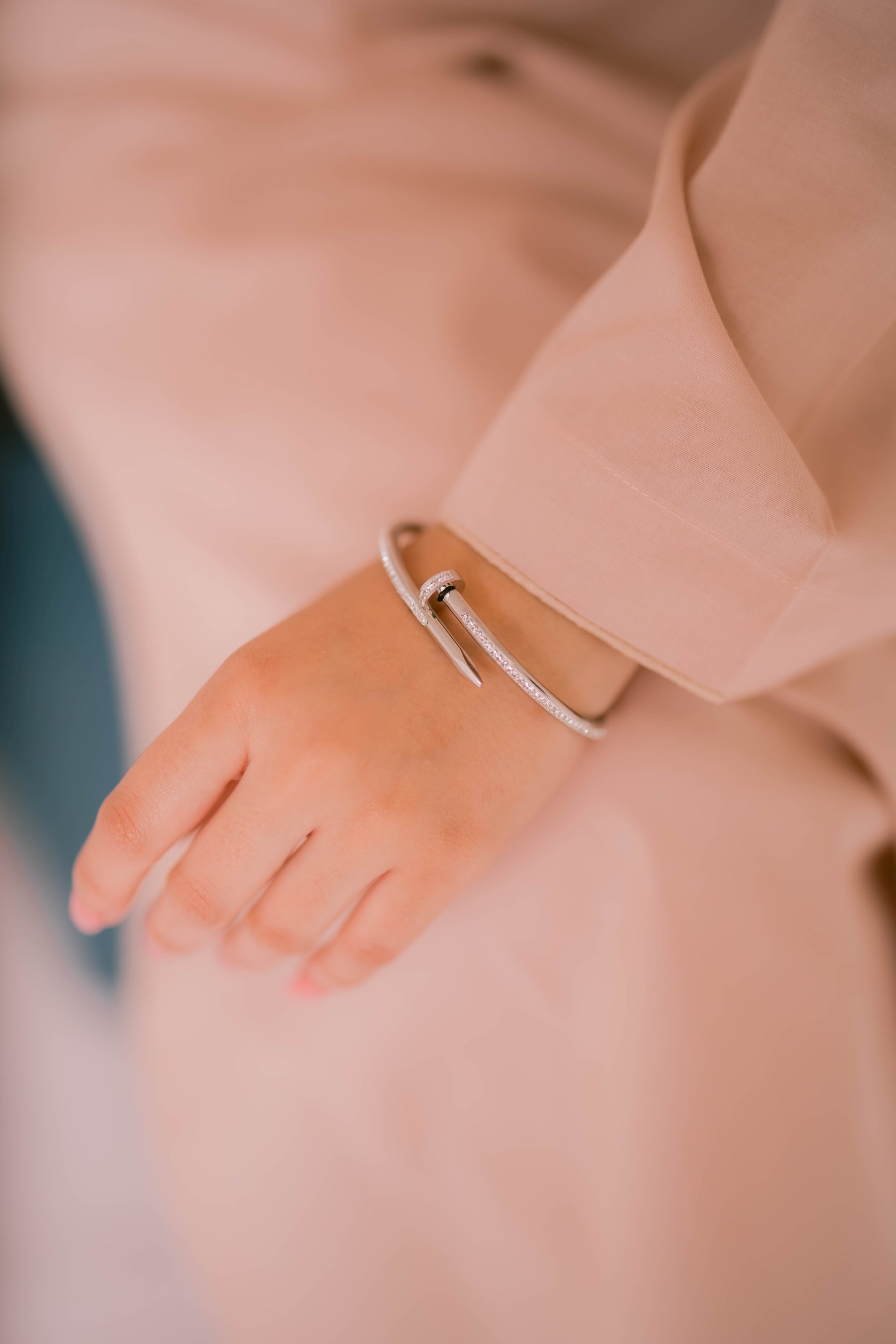 Crystal Nail Cuff
