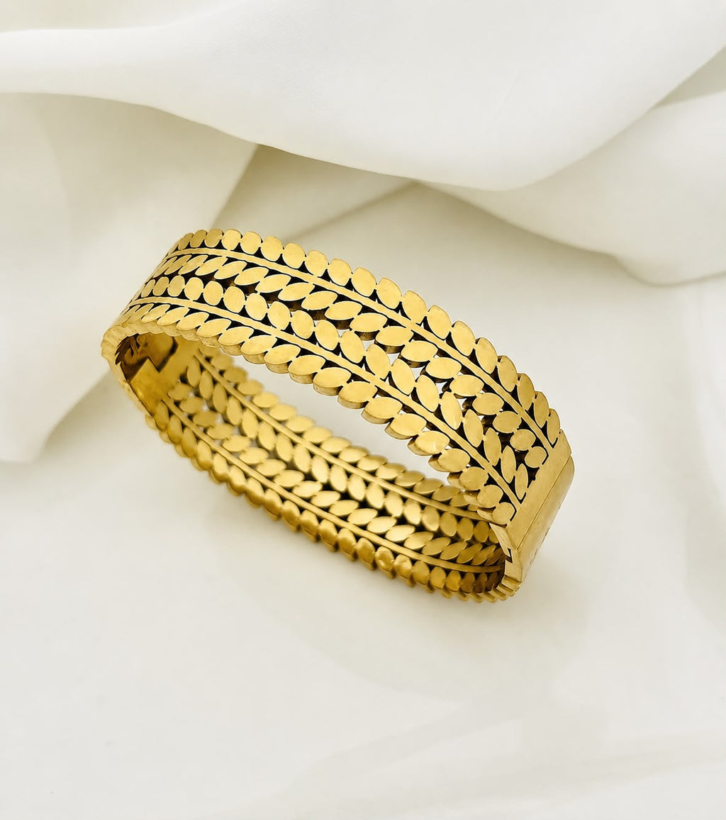 Golden Whisper Cuff