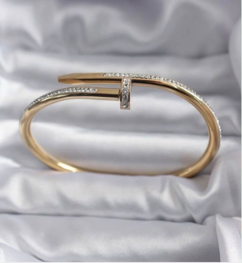 Crystal Nail Cuff