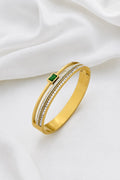Emerald Whisper Bracelet