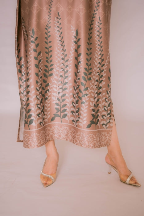 Dusty Silk Kaftan