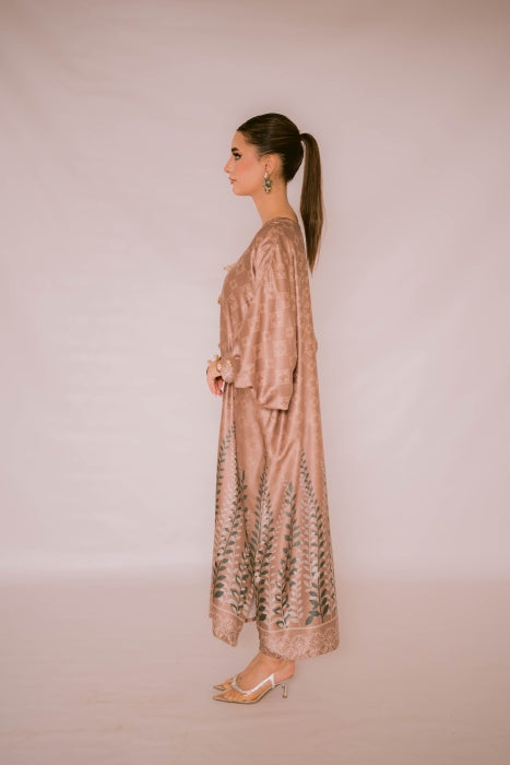 Dusty Silk Kaftan